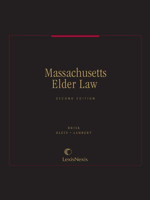 cover image of Massachusetts Elder Law